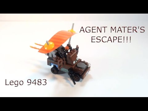 Vidéo LEGO Cars 9483 : L'évasion de l'Agent Martin