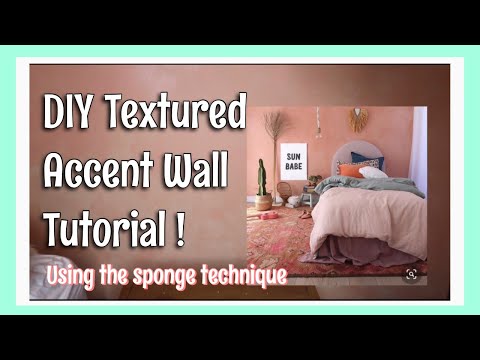 DIY | How to Sponge Paint a Wall