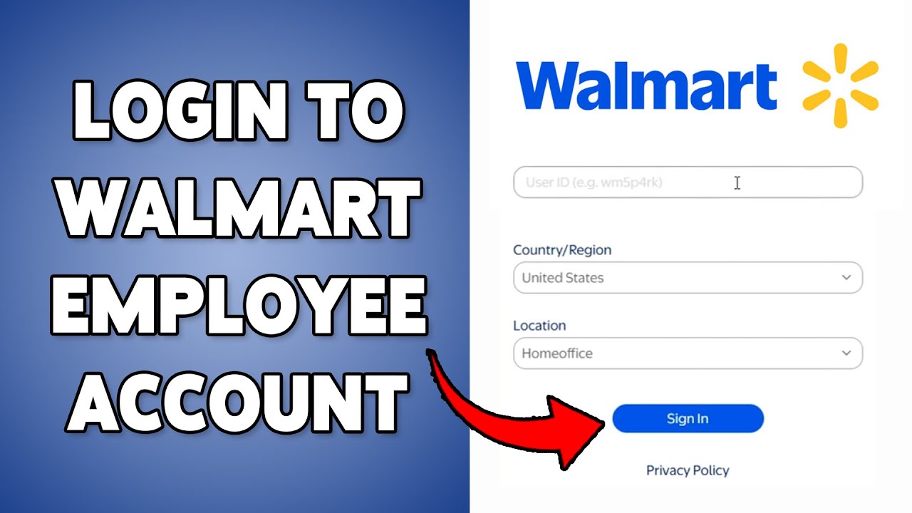 Login To Walmart Employee Account | Walmart Employee Portal Sign In Guide 2025
