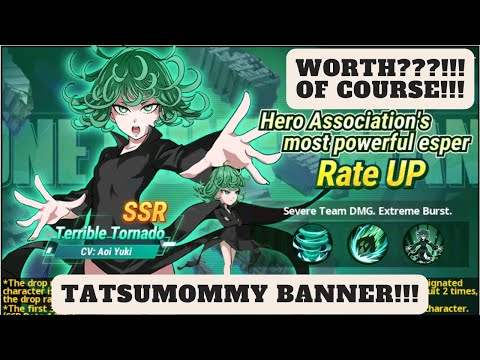 Terrible Tornado Rate Up Banner is Here! [180 Heroic Voucher Draw] One Punchman: The Strongest