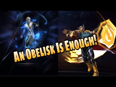 Can Beta Ray Bill Clear Ebony Maw Stage 99 Without Deadpool With An Obelisk? | Marvel Future Fight