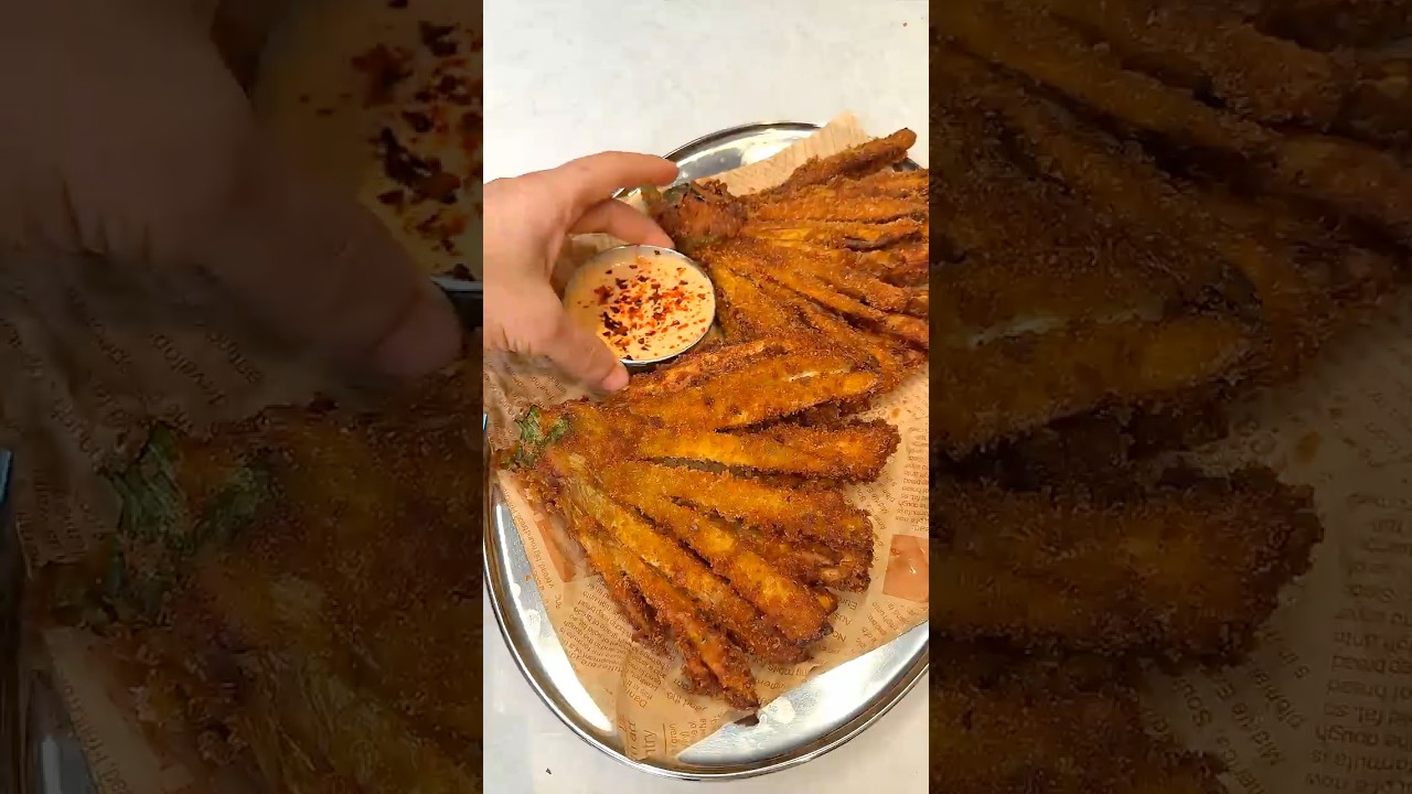 I Turned Eggplant Into an Octopus (And Fried It) | Crispy Eggplant Fries
