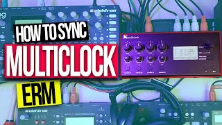 Video thumbnail for How to Sync the ERM Multiclock with Sequencers and Audio Interface by Mayen Music
