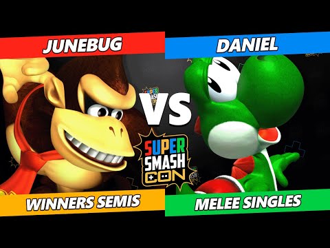 SSC 2023 - Junebug (Donkey Kong) Vs. Daniel (Yoshi) Smash Melee Tournament