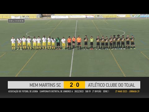 Mem Martins (2-0) Tojal [SUB19 J29]