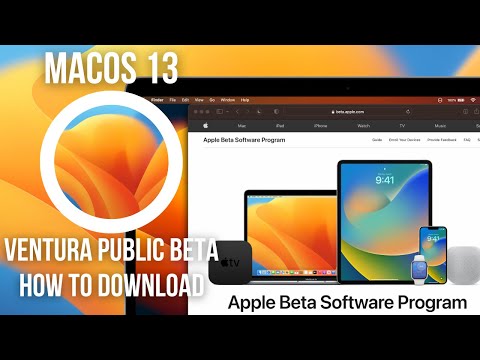 How to download macOS Ventura Public Beta
