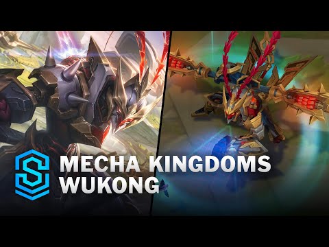 Mecha Kingdoms Wukong Skin Spotlight - Pre-Release - PBE Preview - League of Legends