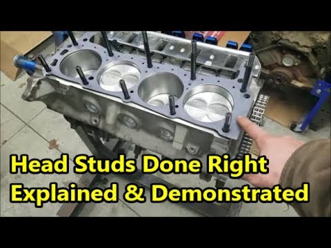 Installing Head Studs Properly - Simple & Effective