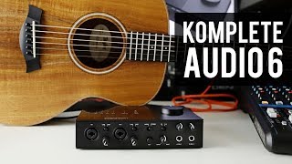Video thumbnail for Komplete Audio 6 mk2 Review | New Audio Interface by Native Instruments by Blake Heart
