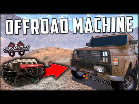 Building A Offroad Beast!! - (Automation + BeamNG.drive)