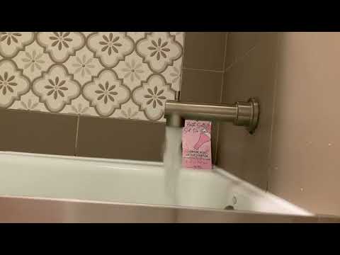 Bathtub Filling ASMR // Tub Filling with Bath Salts 10 Hour Loop