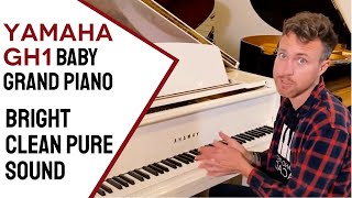 Video thumbnail for White Piano Yamaha | Model GH1 | Gloss White by Stilwell Pianos