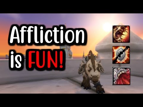 Affliction Is Really GOOD! - WoW BFA 8.1.5 Affliction Warlock PvP