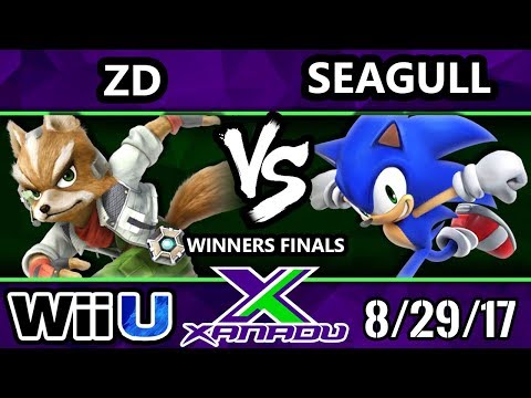 S@X 217 - InC | ZD (Fox) Vs. InC | Seagull (Sonic, Cloud) - SSB4 Winners Finals - Smash for Wii U.