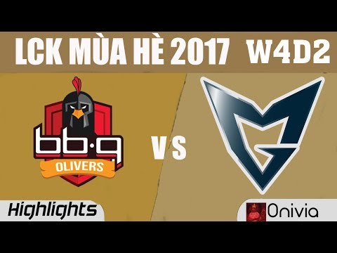 BBQ vs SSG Highlights Game 1 LCK SUMMER 2017 BBQ Olivers vs Samsung Week 4 Day 2
