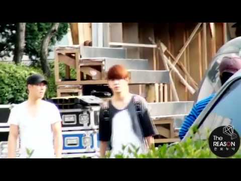 [FANCAM] 110619 !NKI departure #2 - JunSeobWoon focus