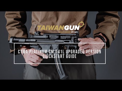 Cyma Platinum CM.041L Quickguide - Airsoft Manuals