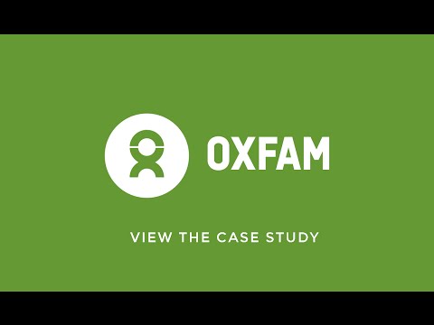 Oxfam - Customer Success Story