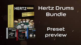 Video thumbnail for Hertz Drums Bundle Preset Preview by Hertz Drums
