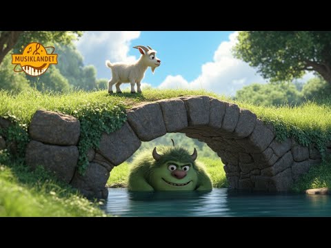 Bockarna Bruse – Klassisk Svensk Barnvisa med Animation