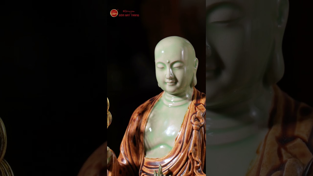 Tượng Địa Tạng Vương Bồ Tát Tích Trượng