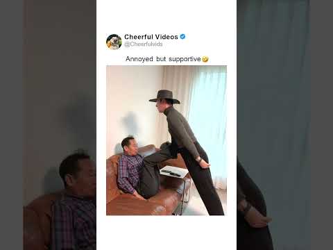 Annoyed but supportive 🤣