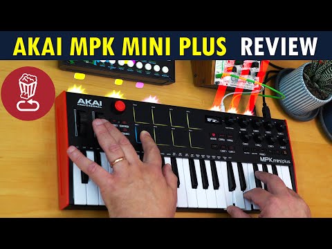 Обзор клавиатуры Akai Pro MPK Mini Plus