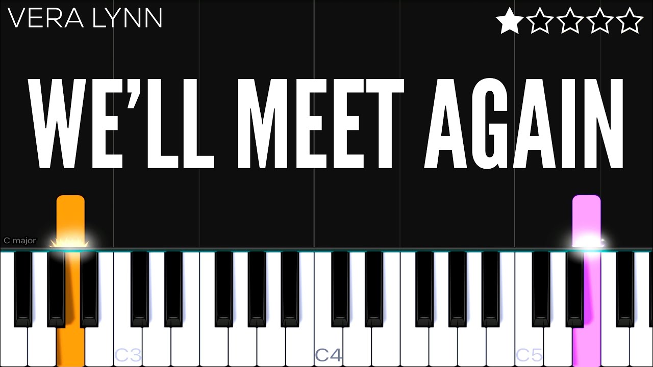 Vera Lynn - We’ll Meet Again | EASY Piano Tutorial