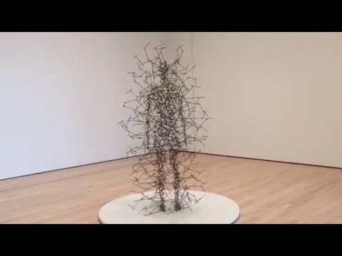 Whisper in SFMOMA - Stick sculpture