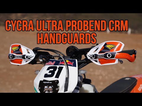 Cycra ProBend Ultra CRM Handguards Install on a KTM 500 EXC