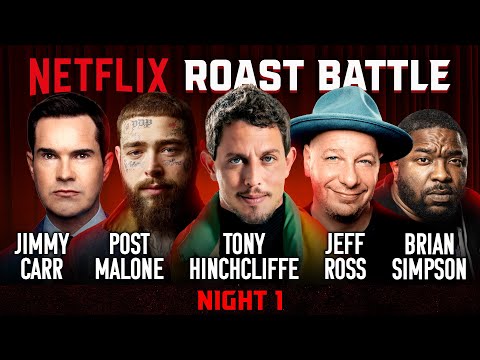 RBL Netflix Tourney #1 | Tony Hinchcliffe + Post Malone + Jeff Ross + Jimmy Carr + Brian Simpson
