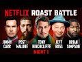 RBL Netflix Tourney 1 Tony Hinchcliffe Post Malone Jeff Ross Jimmy Carr Brian Simpson