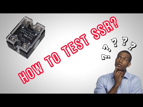 Part of a video titled How to Test a Solid State Relay | SSR Troubleshooting - YouTube