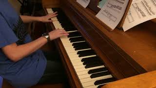 13 Year Old Plays "The Bell Carol" by David Hicken