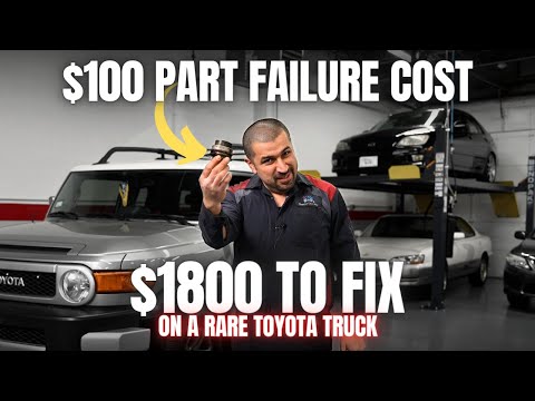 $100 Part Failure Cost $1800 To Fix On a Rare Toyota Truck!