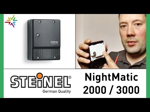 Twilight switch "STEINEL NightMatic 2000 and 3000" [watt24 video no. 13]