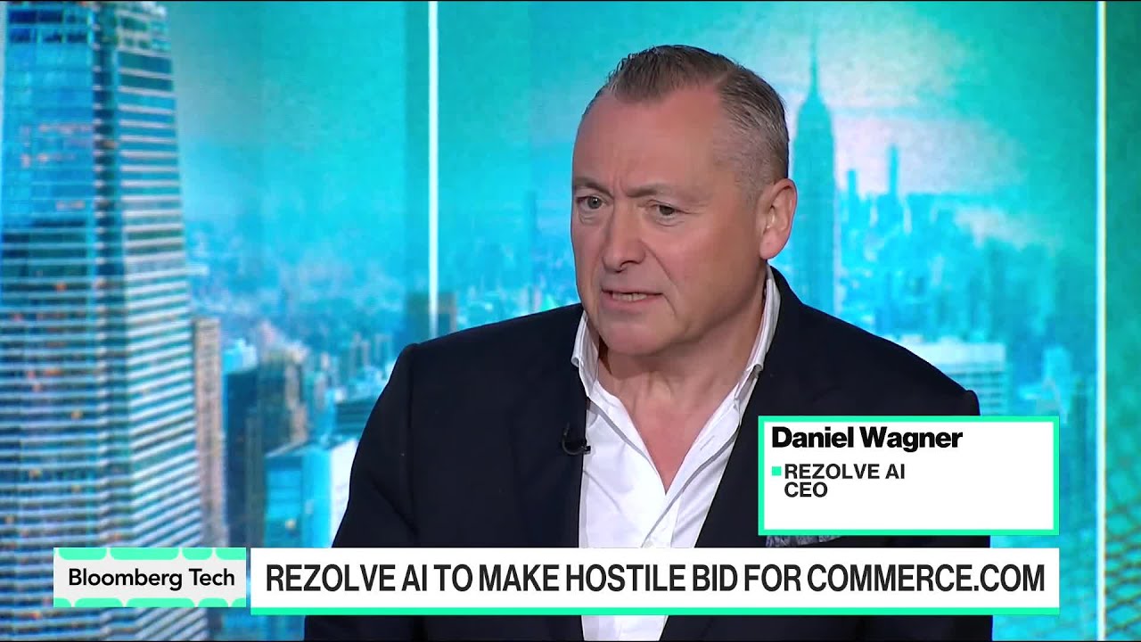 Rezolve AI CEO Weighs In on Hostile Bid for Commerce.com - Bloomberg Technology