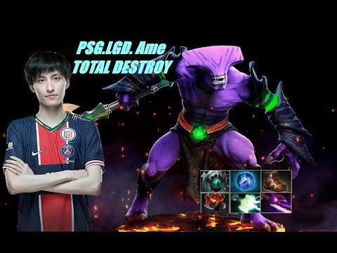 PSG.LGD. Ame FACELESS VOID. FULL PRO GAMEPLAY. 7.30b DOTA 2