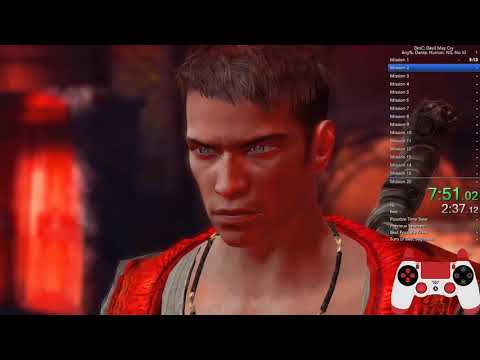 Marathon submission DmC: Devil May Cry / Any% / NG / Human / No IG