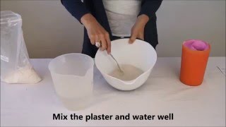How to make a Cast of your Hand Part 2 - Plaster, by BabyRice
