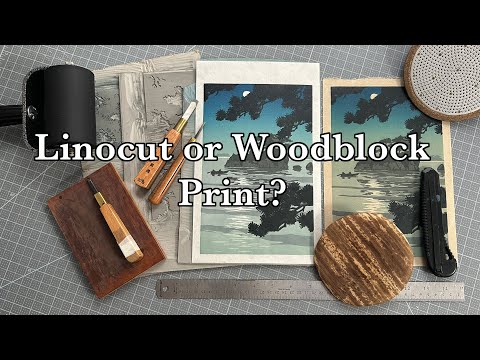 Linocut Meets Traditional Japanese Woodblock Printmaking: Proofing a Hasui Reproduction