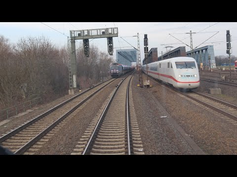 Maschen Rbf – Hamburg Süd | Cab ride Germany | Führerstandsmitfahrt mit BR 187 [02.2023]