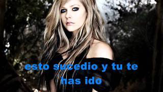 Avril Lavigne - I miss you (Subtitulado en Español).