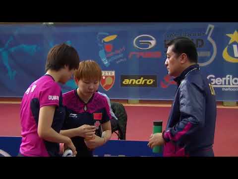 ITTF World Tour Polish Open 2015  FENG Tianwei YU Mengyu vs DING Ning ZHU Yuling