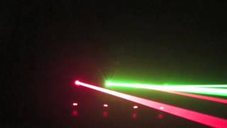 4 x laserhead groen en rood