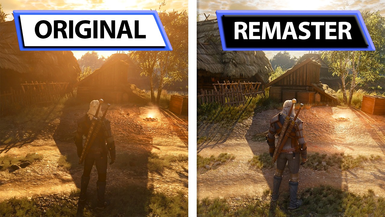 The Witcher III | Original vs Remastered | Final Graphics Comparison