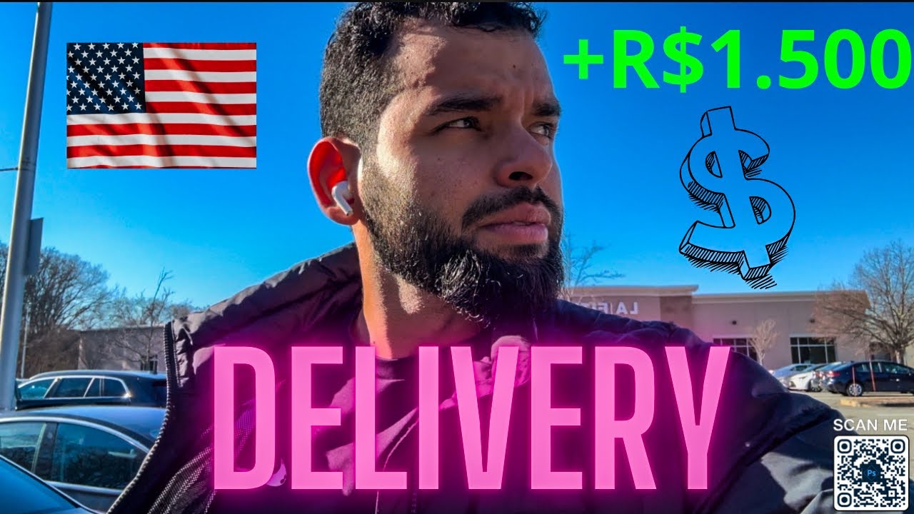 VEJA QUANTO QUE EU FIZ EM 12 HORAS DE DELIVERY NOS ESTADOS UNIDOS!