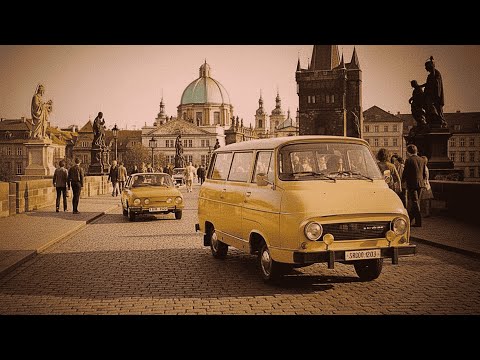 The legendary Škoda 1203 in rare period footage