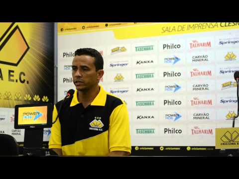 Danilo Tarracha está feliz e estar no Criciúma e quer ajudar o time