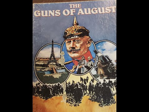 Avalon Hill: Guns of August Turn 1 Aug 1914